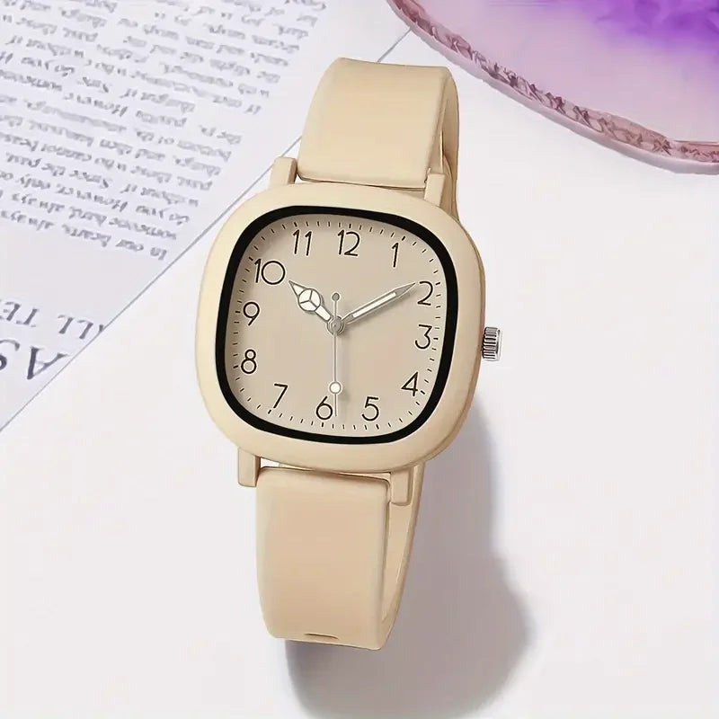 Silicone Quartz Watches Set