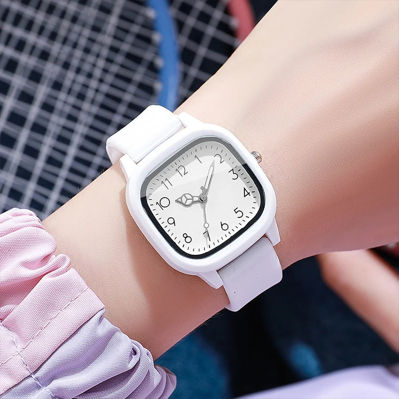 Silicone Quartz Watches Set