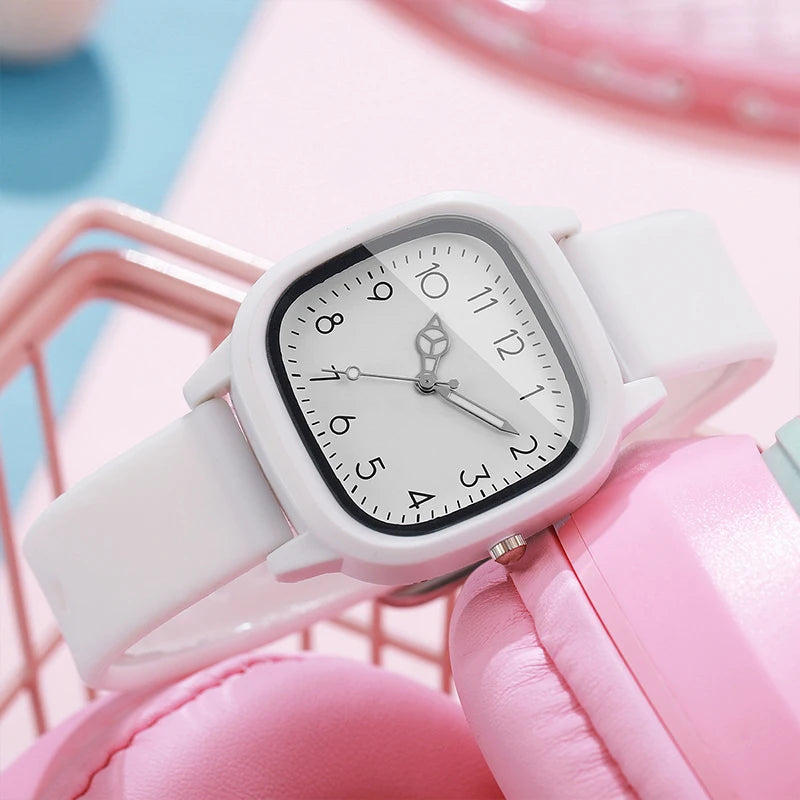 Silicone Quartz Watches Set