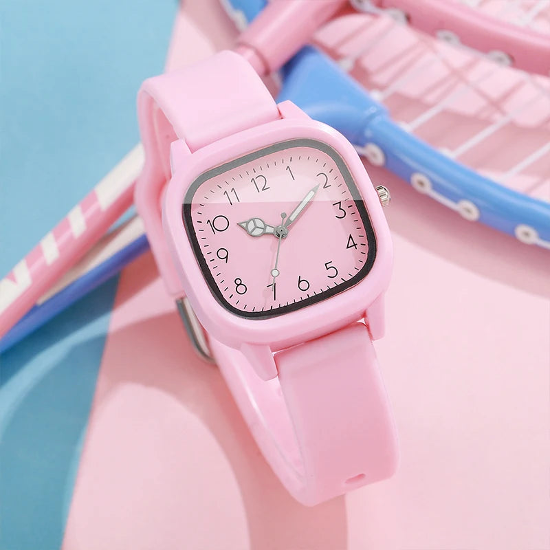 Silicone Quartz Watches Set