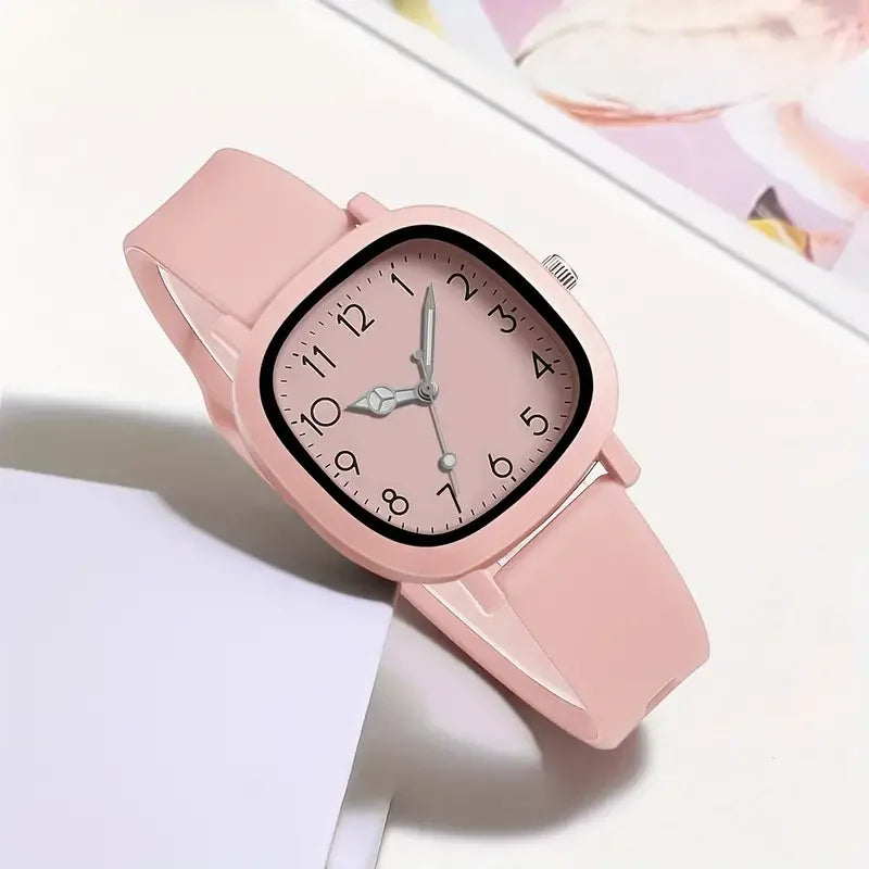 Silicone Quartz Watches Set