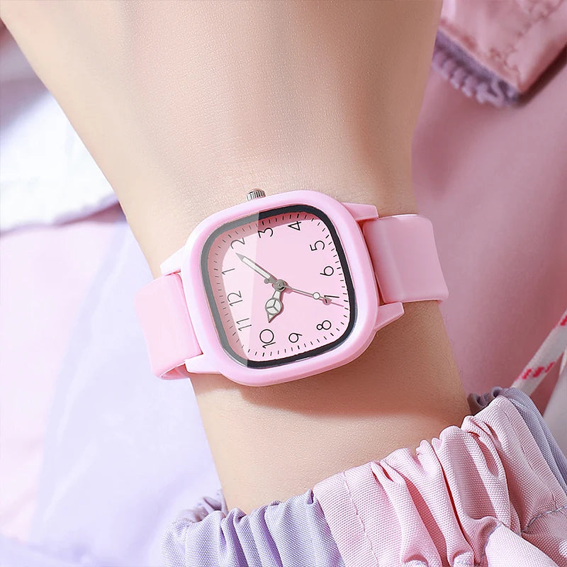 Silicone Quartz Watches Set