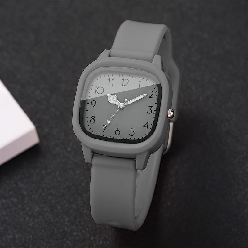 Silicone Quartz Watches Set