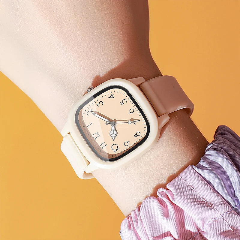 Silicone Quartz Watches Set