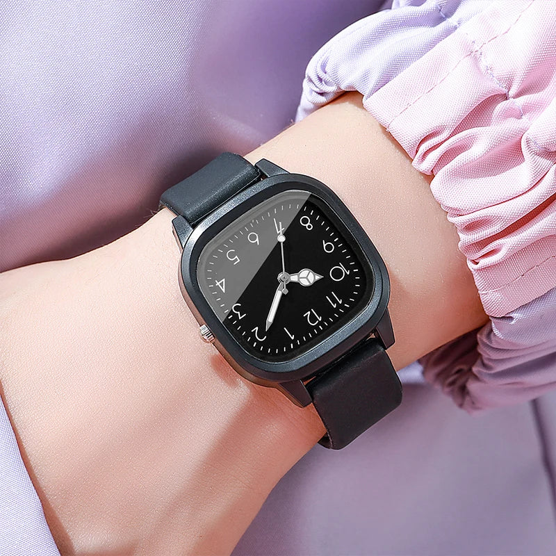 Silicone Quartz Watches Set