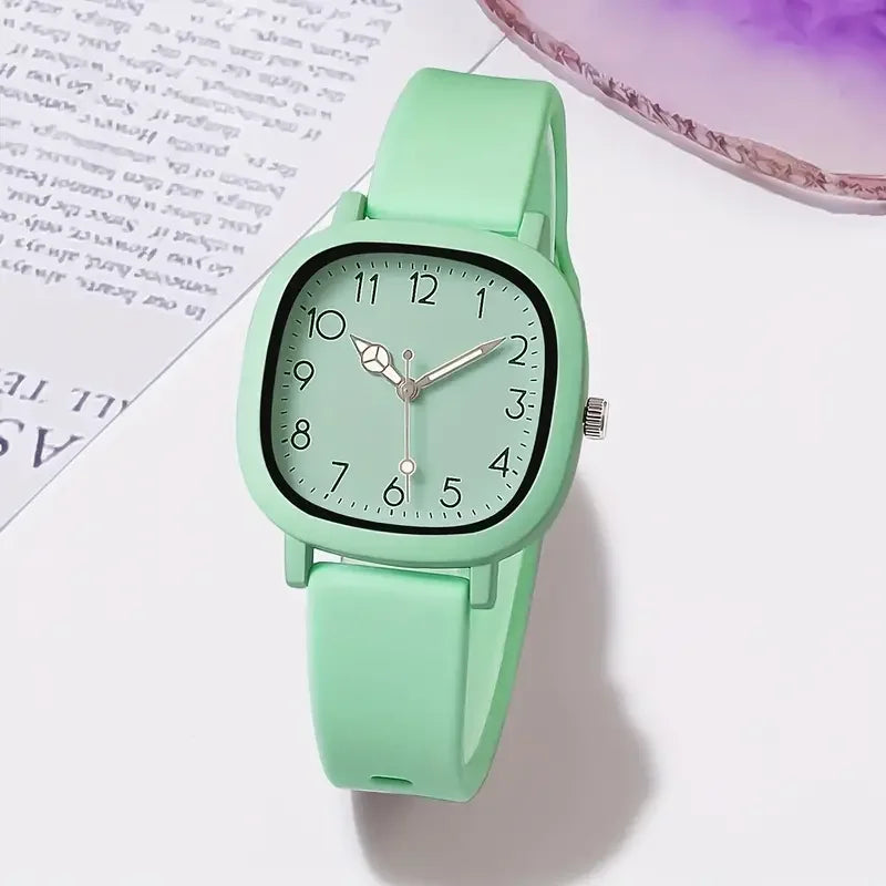 Silicone Quartz Watches Set
