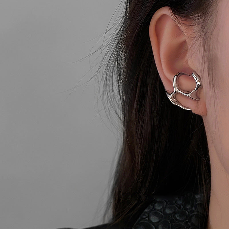 Y2K Irregular Liquid Earrings