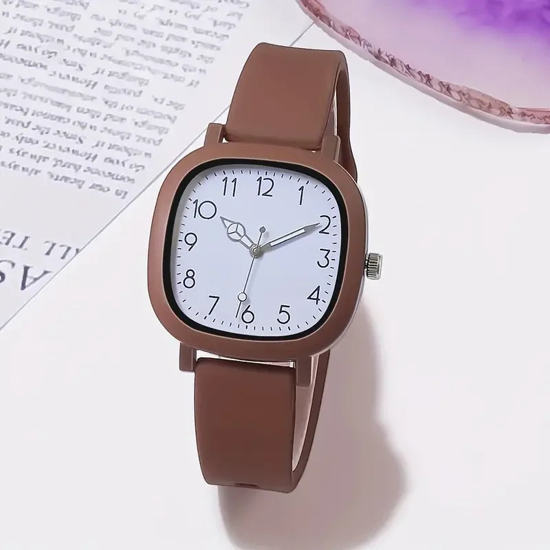 Silicone Quartz Watches Set