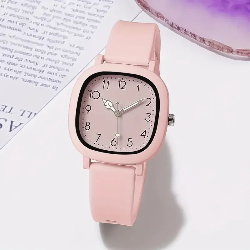 Silicone Quartz Watches Set