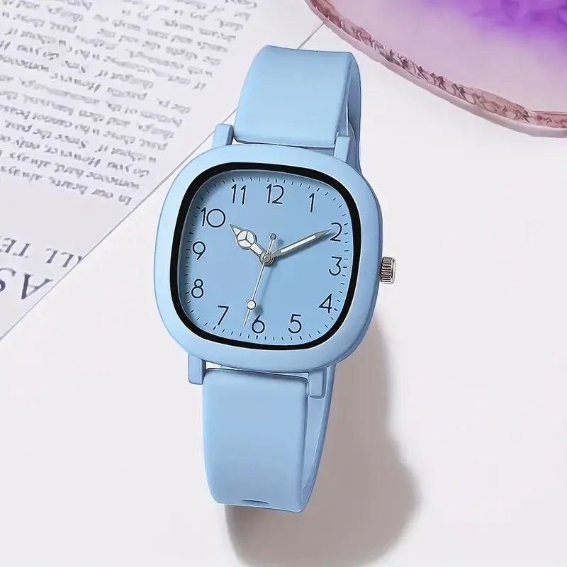 Silicone Quartz Watches Set