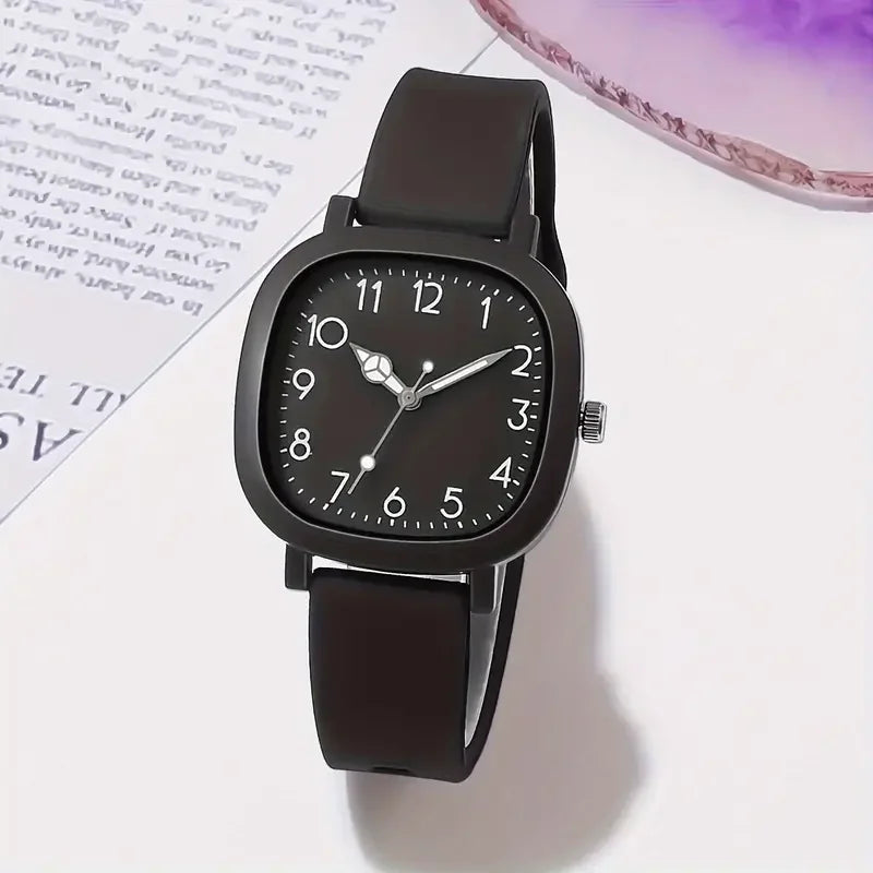 Silicone Quartz Watches Set